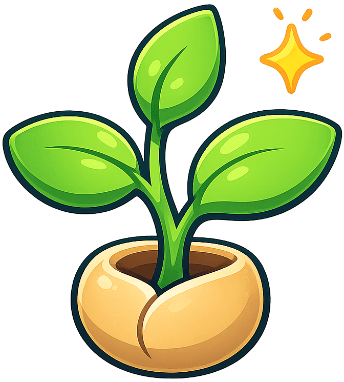 LingoSprout sprout brand illustration